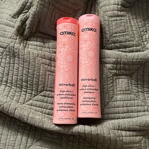 Brand new Amika Mirrorball Shampoo and Conditioner Duo - 9.2oz